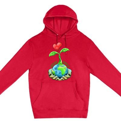 Earth Day Everyday Earth Day Premium Pullover Hoodie