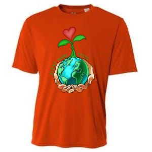 Earth Day Everyday Plant More Trees Save Our Climate Change Great Gift Cooling Performance Crew T-Shirt