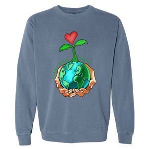 Earth Day Everyday Plant More Trees Save Our Climate Change Great Gift Garment-Dyed Sweatshirt