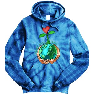 Earth Day Everyday Plant More Trees Save Our Climate Change Great Gift Tie Dye Hoodie