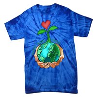 Earth Day Everyday Plant More Trees Save Our Climate Change Great Gift Tie-Dye T-Shirt