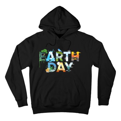 Earth Day Environmental Protection Save Tree & Animals Hoodie