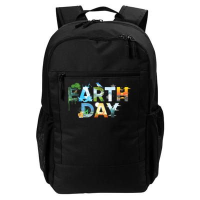 Earth Day Environmental Protection Save Tree & Animals Daily Commute Backpack