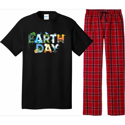 Earth Day Environmental Protection Save Tree & Animals Pajama Set