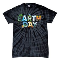 Earth Day Environmental Protection Save Tree & Animals Tie-Dye T-Shirt