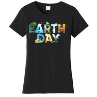 Earth Day Environmental Protection Save Tree & Animals Women's T-Shirt