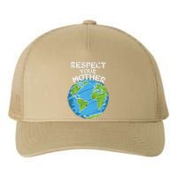 Earth Day Everyday Respect Your Mother Yupoong Adult 5-Panel Trucker Hat