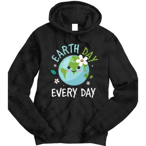 Earth Day Everyday Environment Earth Day 2024 Tie Dye Hoodie