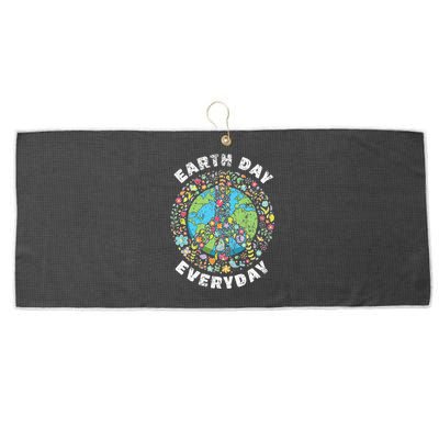 Earth Day Everyday Earth Day Large Microfiber Waffle Golf Towel