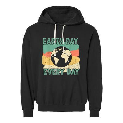 Earth Day Every Day Garment-Dyed Fleece Hoodie