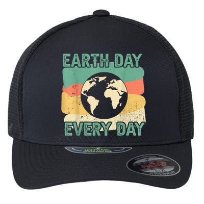 Earth Day Every Day Flexfit Unipanel Trucker Cap