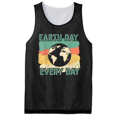 Earth Day Every Day Mesh Reversible Basketball Jersey Tank