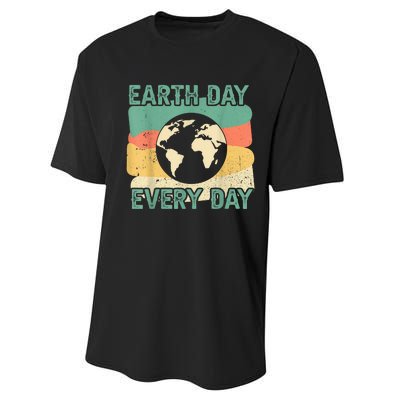 Earth Day Every Day Performance Sprint T-Shirt