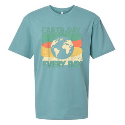 Earth Day Every Day Sueded Cloud Jersey T-Shirt