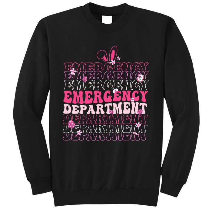 Emergency Department Er Nurse Bunny Sweatshirt