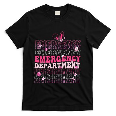 Emergency Department Er Nurse Bunny T-Shirt