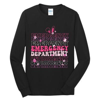 Emergency Department Er Nurse Bunny Tall Long Sleeve T-Shirt