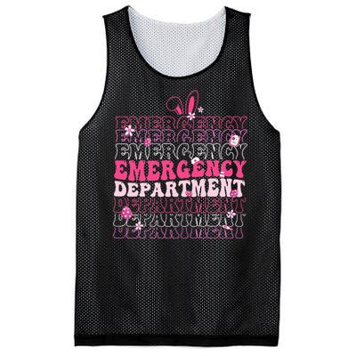 Emergency Department Er Nurse Bunny Mesh Reversible Basketball Jersey Tank