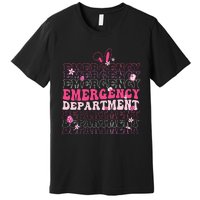 Emergency Department Er Nurse Bunny Premium T-Shirt