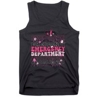 Emergency Department Er Nurse Bunny Tank Top