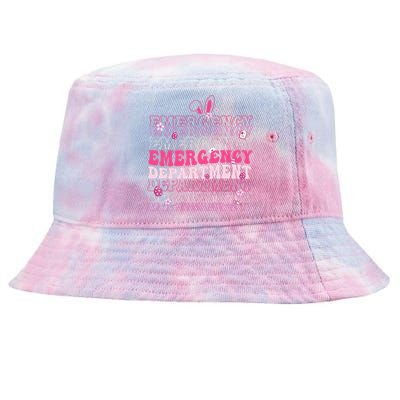 Emergency Department Er Nurse Bunny Tie-Dyed Bucket Hat