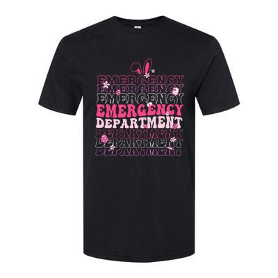 Emergency Department Er Nurse Bunny Softstyle® CVC T-Shirt