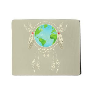 Earth Dreamcatcher Earth Day Mousepad