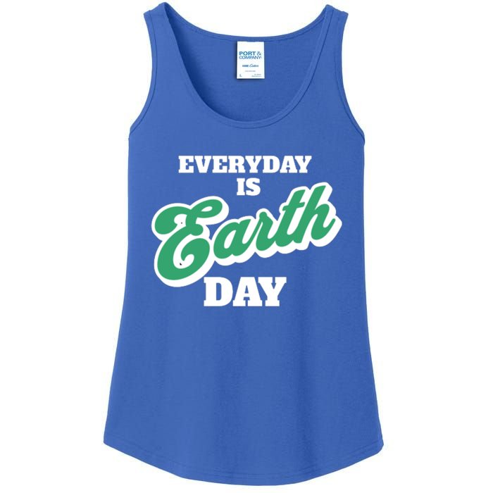 Earth Day Everyday Day Is Earth Day Climate Change Planet Meaningful Gift Ladies Essential Tank