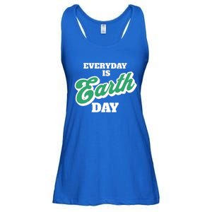 Earth Day Everyday Day Is Earth Day Climate Change Planet Meaningful Gift Ladies Essential Flowy Tank