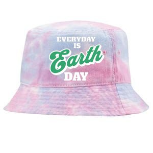 Earth Day Everyday Day Is Earth Day Climate Change Planet Meaningful Gift Tie-Dyed Bucket Hat