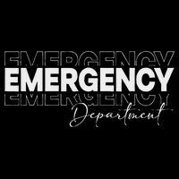 Emergency Department Emergency Room Healthcare Nursing Cooling Performance Crew T-Shirt