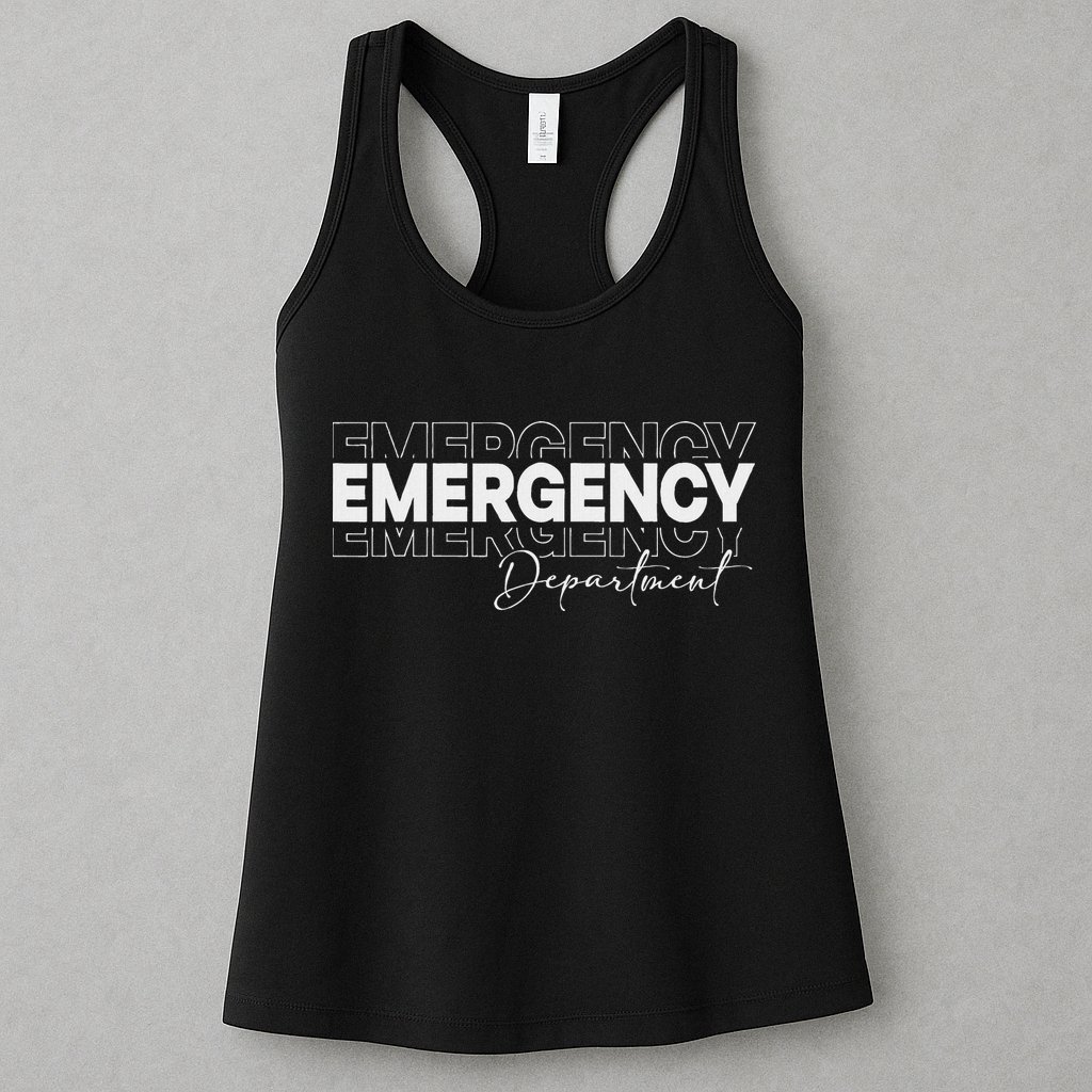 Emergency Department Emergency Room Healthcare Nursing Womens Tank Top