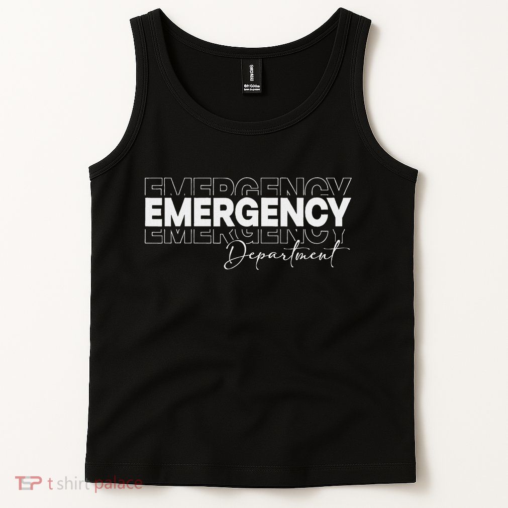 Emergency Department Emergency Room Healthcare Nursing Tank Top