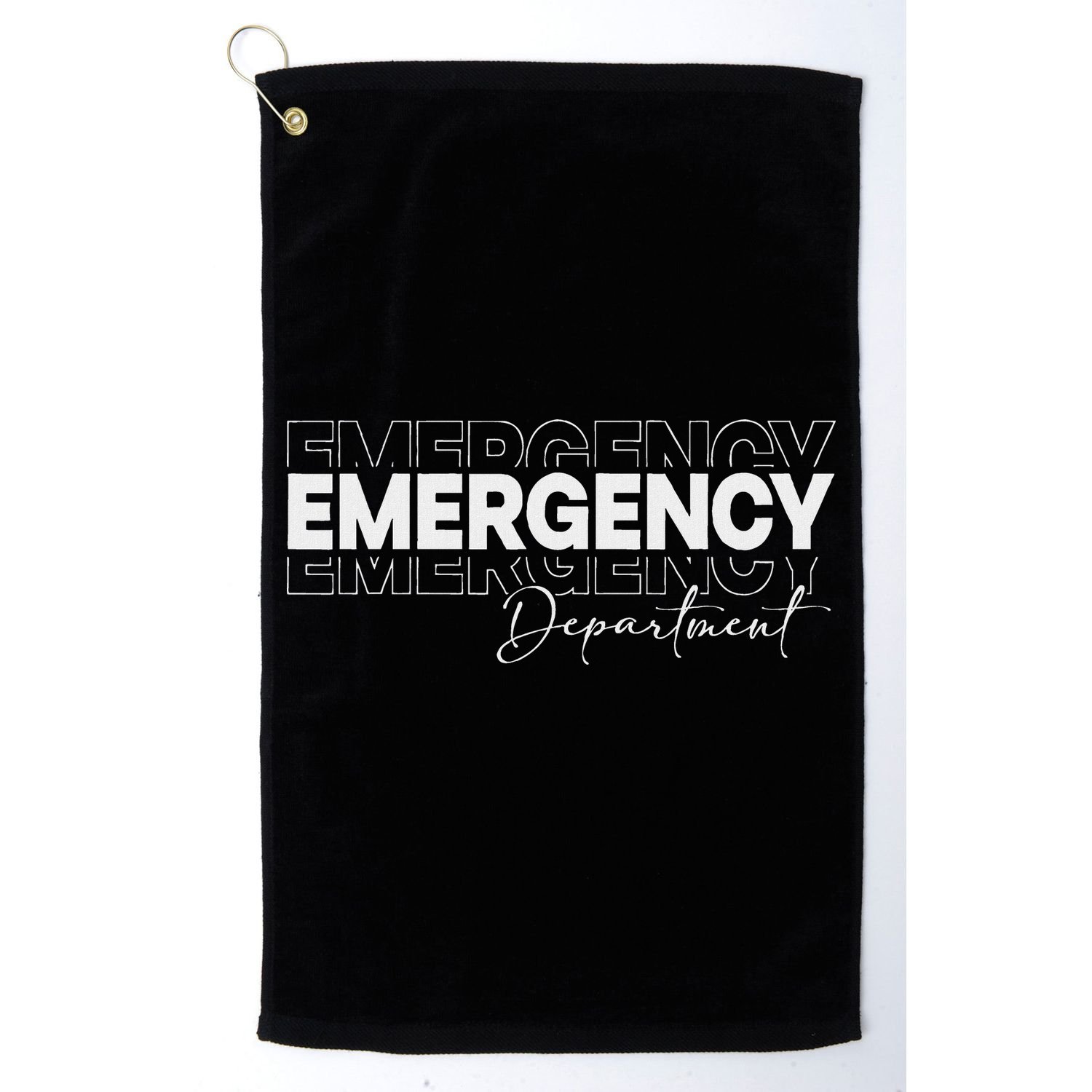 Emergency Department Emergency Room Healthcare Nursing Golf Towel