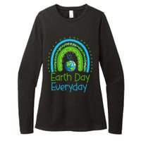 Earth Day Everyday Rainbow Design Earth Day Womens CVC Long Sleeve Shirt