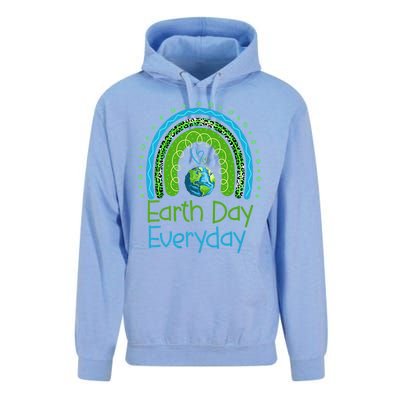 Earth Day Everyday Rainbow Design Earth Day Unisex Surf Hoodie