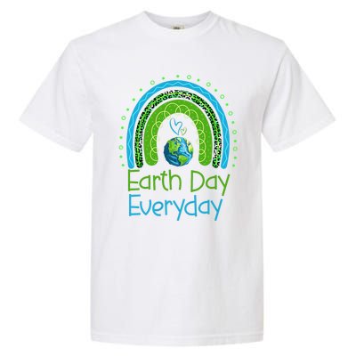 Earth Day Everyday Rainbow Design Earth Day Garment-Dyed Heavyweight T-Shirt