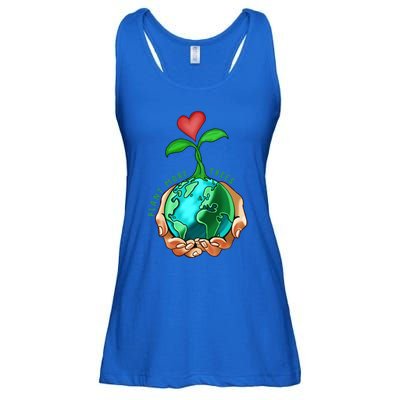 Earth Day Everyday Plant More Trees Save Our Climate Change Cool Gift Ladies Essential Flowy Tank