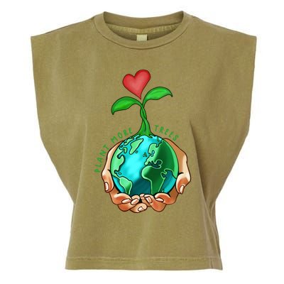 Earth Day Everyday Plant More Trees Save Our Climate Change Cool Gift Garment-Dyed Women's Muscle Tee