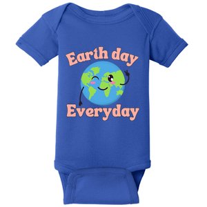 Earth Day Everyday Retro Groovy Mother Earth Great Gift Baby Bodysuit