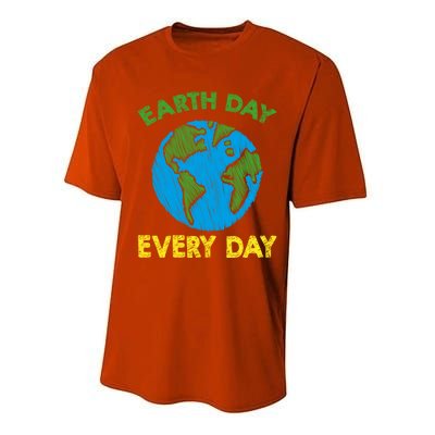 Earth Day Everyday Save Planet Nature Love Environtal Cute Gift Performance Sprint T-Shirt