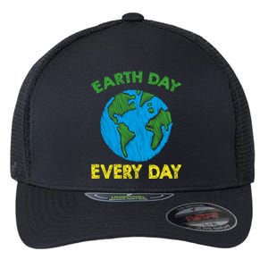 Earth Day Everyday Save Planet Nature Love Environtal Cute Gift Flexfit Unipanel Trucker Cap