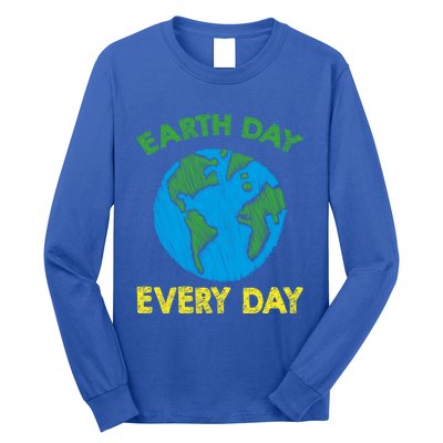 Earth Day Everyday Save Planet Nature Love Environtal Cute Gift Long Sleeve Shirt