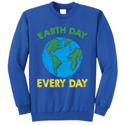 Earth Day Everyday Save Planet Nature Love Environtal Cute Gift Sweatshirt