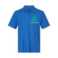 Earth Day Everyday Save Planet Nature Love Environtal Cute Gift Softstyle Adult Sport Polo