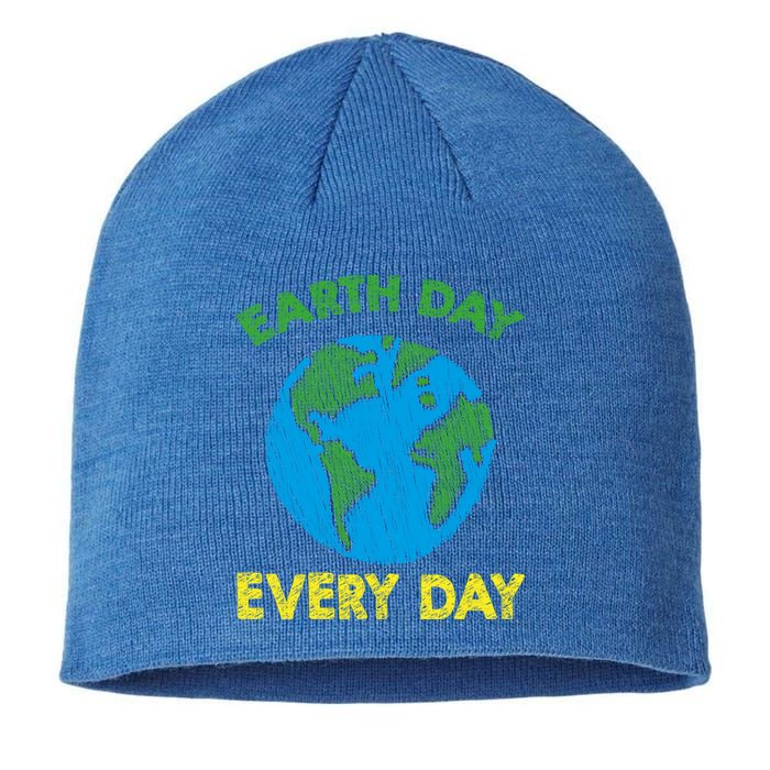 Earth Day Everyday Save Planet Nature Love Environtal Cute Gift Sustainable Beanie