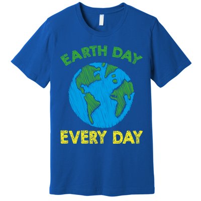 Earth Day Everyday Save Planet Nature Love Environtal Cute Gift Premium T-Shirt