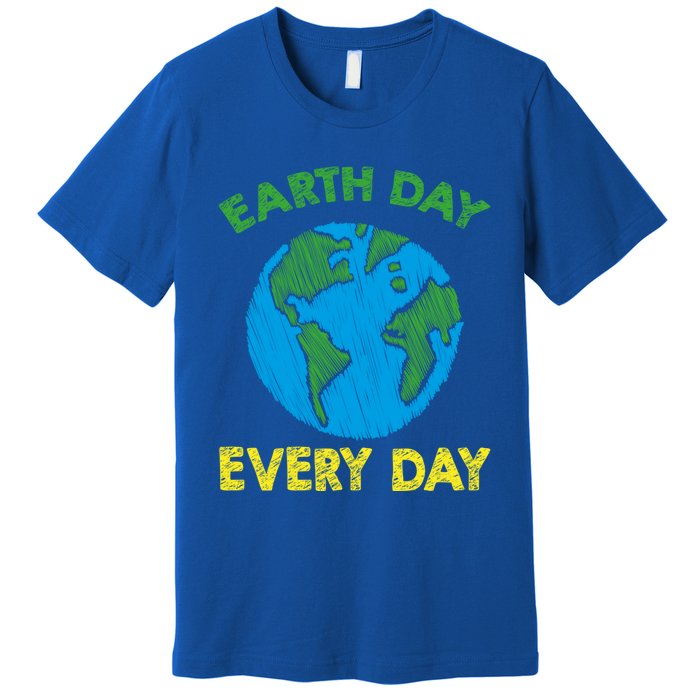 Earth Day Everyday Save Planet Nature Love Environtal Cute Gift Premium T-Shirt