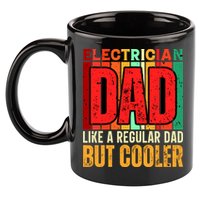 Electrician Dad 11oz C Handle Ceramic Mug