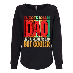 Electrician Dad Womens California Wash Sweatshirt